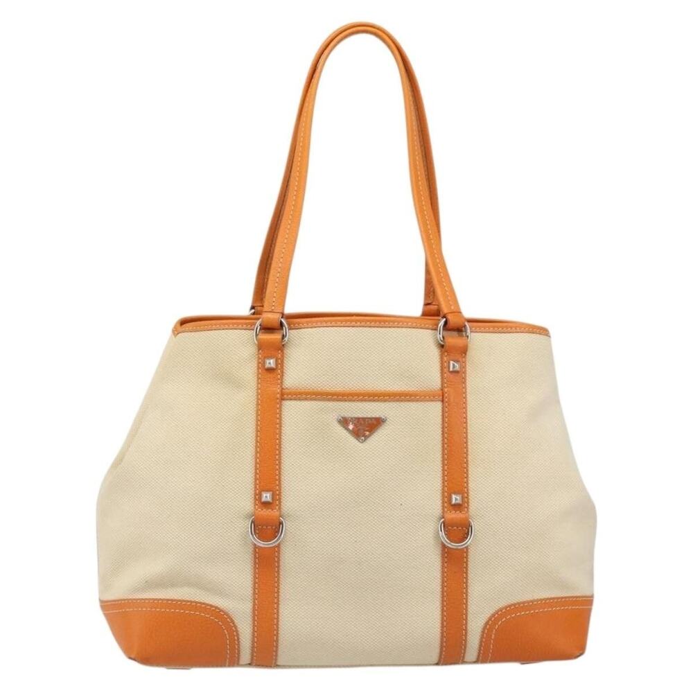 Prada Saffiano Galleria Tote Bag Beige